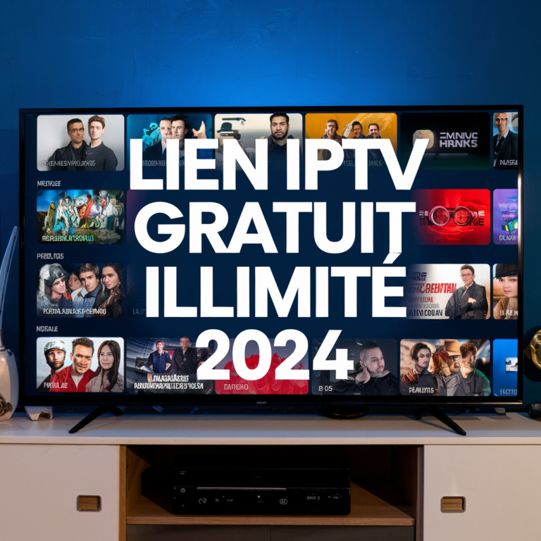 Lien IPTV M3U Gratuit Illimité 2024